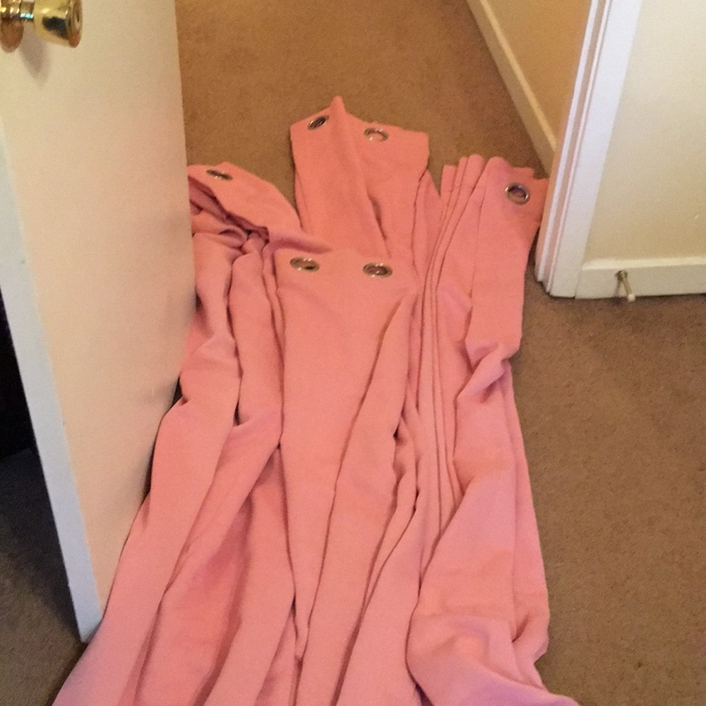4 panels blackout curtains